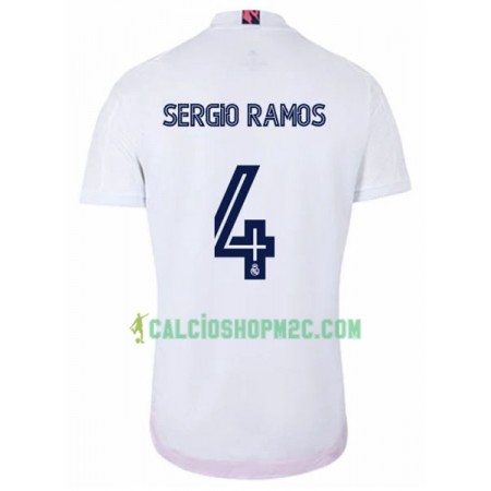 Real Madrid Sergio Ramos 4 Maglia Prima 2020/2021 Manica Corta